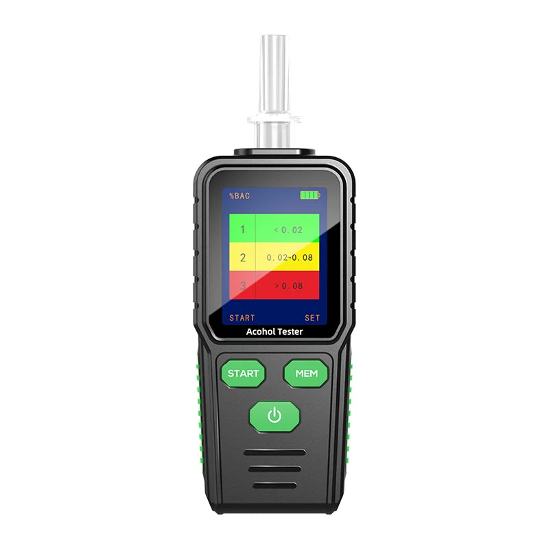 "Discover the R&D RD900 Alcohol Tester, a rechargeable digital breathalyzer ideal for personal and professional use. Ensure accurate alcohol testing with this portable and easy-to-use device."