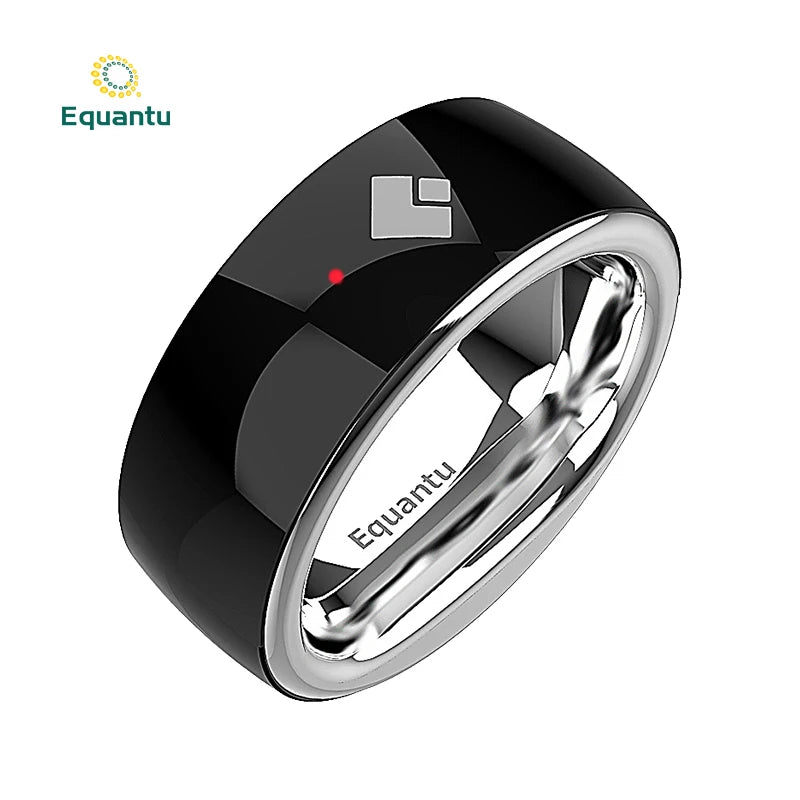 The Equantu Smart Prayer Counter Muslim Ring. This innovative ring seamlessly integrates with your daily prayers, helping you track your dhikr with ease.