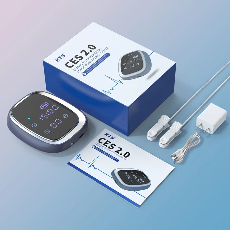 KTS Sleep Aid Equipment for CES stimulation therapy in hand-held design