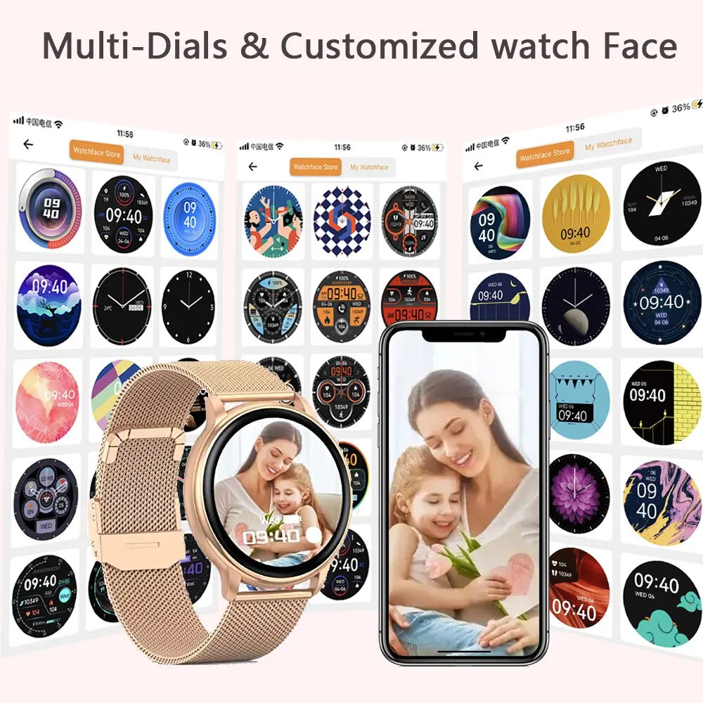 Melanda G35 Fit Smart Watch with Bluetooth call feature