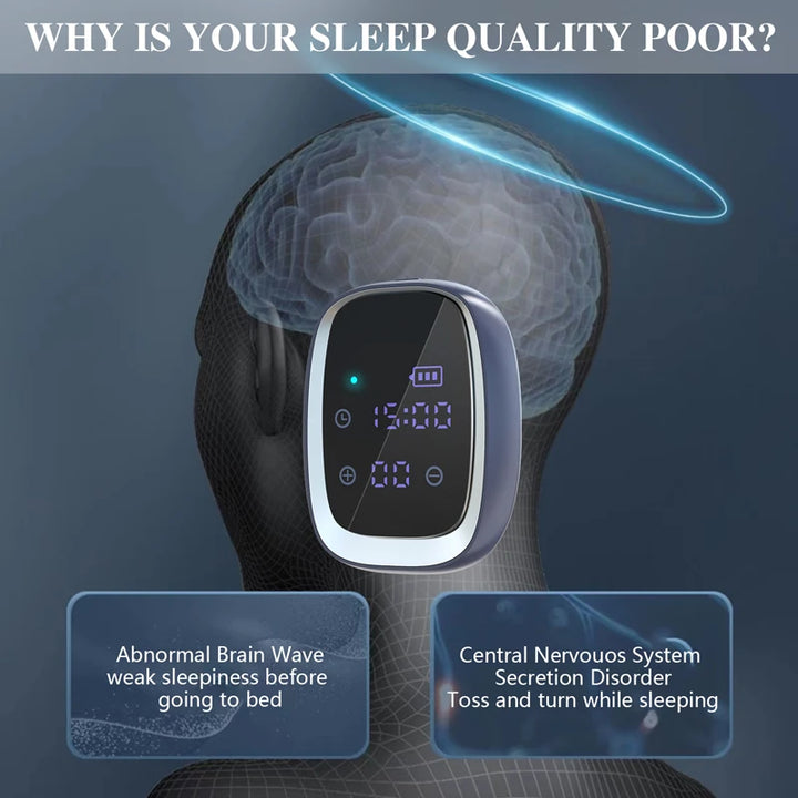 KTS Sleep Aid Equipment for CES stimulation therapy in hand-held design