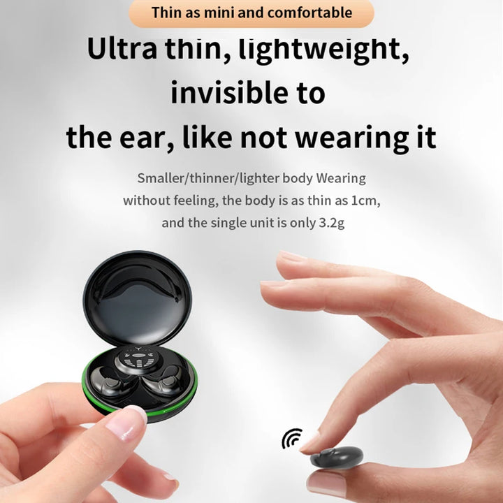 Mini Sleep Bluetooth Invisible Earphones 5.3 