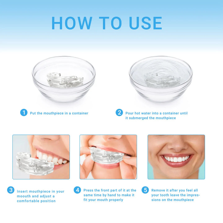 Mouthguard Anti-Snoring Bruxism Mouth Guard Improve Sleeping Aid Apnea Guard Teeth Snoring Mouth Night Device Stop Snore Care