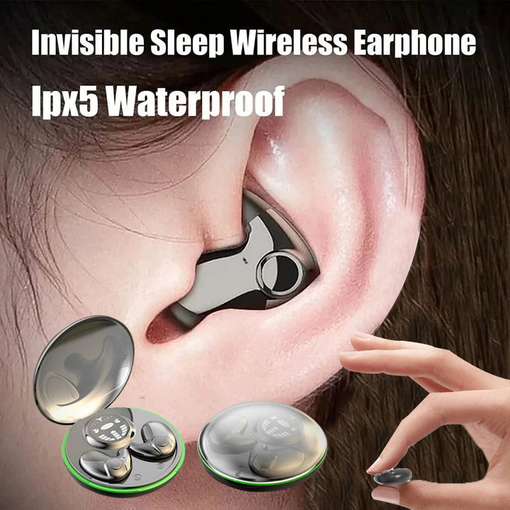 Mini Sleep Bluetooth Invisible Earphones 5.3 