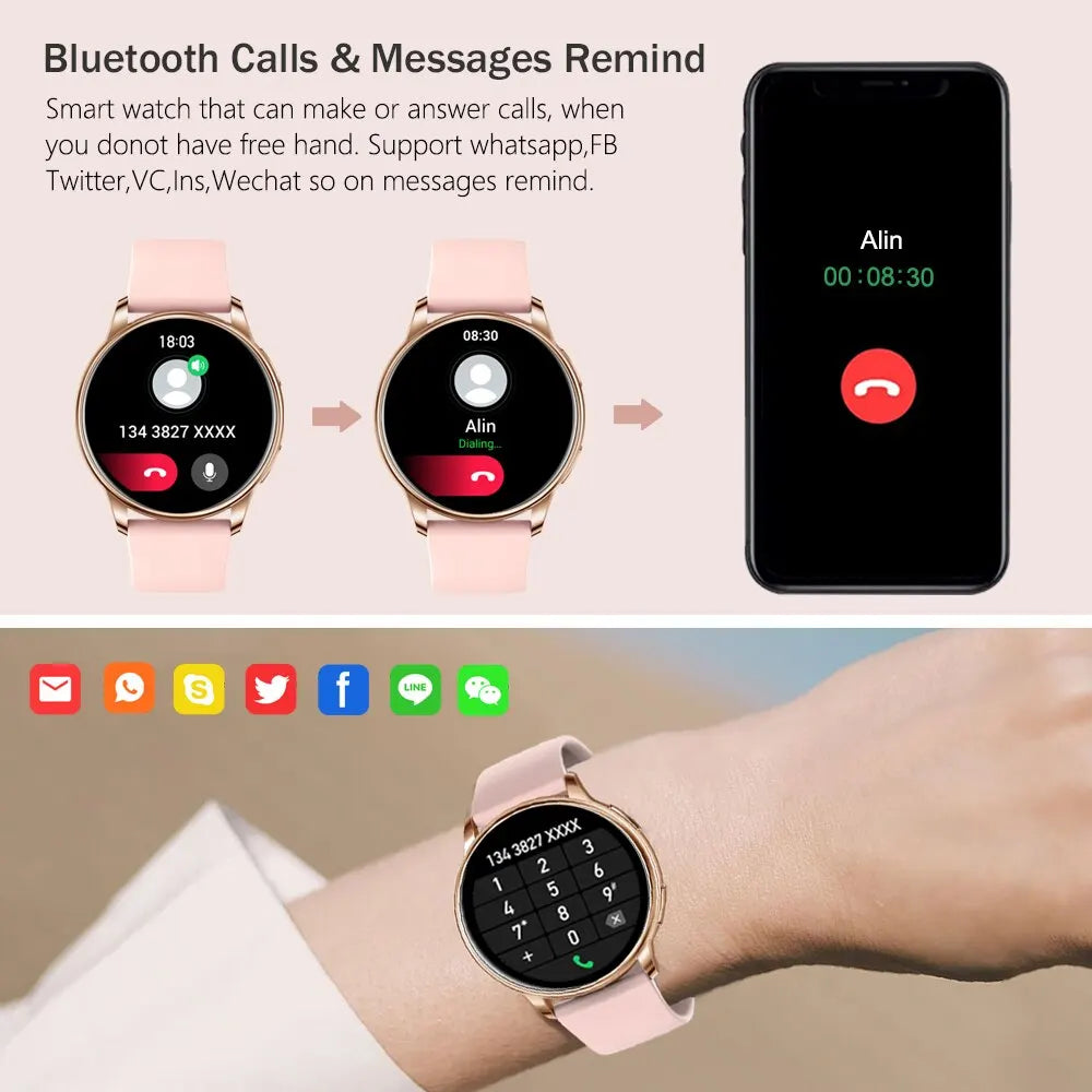 Melanda G35 Fit Smart Watch with Bluetooth call feature