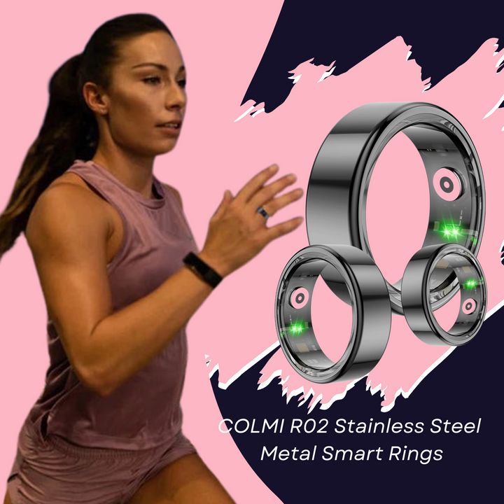 COLMI R02 Stainless Steel Metal Smart Rings